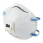 3M Anti Dust Respirator, Clamshell Design with Valve - ASA TECHMED