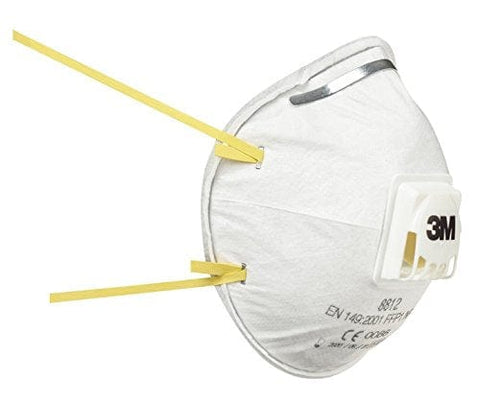 3M Anti Dust Respirator, Clamshell Design with Valve - ASA TECHMED