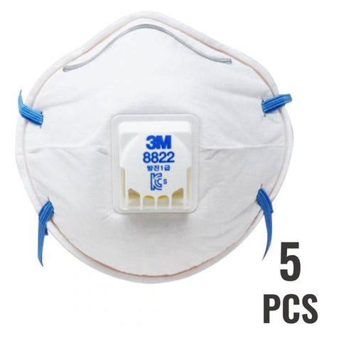 3M Industrial 8822 Face Mask Particulate Respirator Anti - PM2.5 Dust Proof Mask - ASA TECHMED