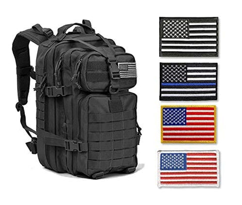 4 Pack US USA Flag Embroidered Patch Red Military Iron On Sew On Tactical Morale Patch for Hats Backpacks Caps Jackets + More - ASA TECHMED