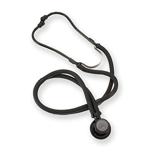 All Black Sprague Rappaport Dual - Head Stethoscope - ASA TECHMED