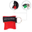 ASA Techmed 100 Pack CPR Face Shield Mask Key Chain Emergency Kit CPR Face Shields for First Aid + CPR Training - ASA TECHMED