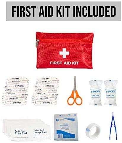 ASA Techmed 127 - Piece Emergency Survival Kit - Fully Stocked Molle Pouch First Aid Kit - ASA TECHMED