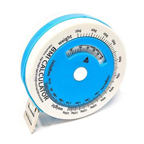 ASA TECHMED - 150cm Weight Loss Tool Retractable Tape BMI Body Mass Index Measure Tools - ASA TECHMED