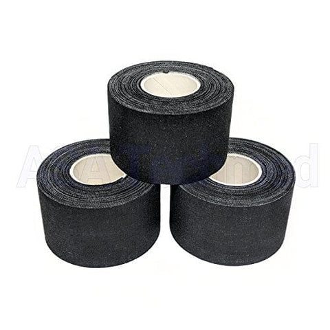 ASA TECHMED - 15yd Premium Athletic Trainer's Tape - 1.5" Black Athletic Tape Ankles New - Ideal for First Aid Kit and Sporting First Aid Kit - ASA TECHMED