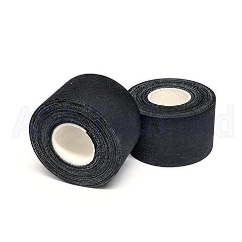 ASA TECHMED - 15yd Premium Athletic Trainer's Tape - 1.5" Black Athletic Tape Ankles New - Ideal for First Aid Kit and Sporting First Aid Kit - ASA TECHMED