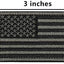 ASA Techmed 4 Pack US USA Flag Embroidered Patch Police Military Iron On Sew On Tactical Morale Patch for Hats Backpacks Caps Jackets + More - ASA TECHMED