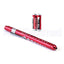 ASA TECHMED Aluminum Pupil Gauge LED Pen Light - Medical Pen Light for Nurses, EMTs, and First Responders - ASA TECHMED