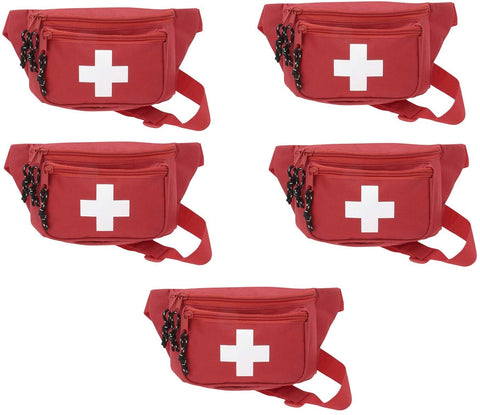 ASA TECHMED Baywatch Style Lifeguard Fanny Pack - Durable First Aid Waist Pack - ASA TECHMED