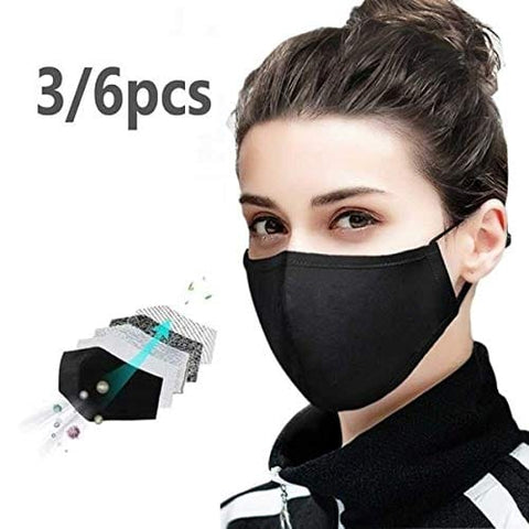 ASA Techmed Cloth Face Mask Reuseable Washable in Assorted Colors (5 Pack) - ASA TECHMED