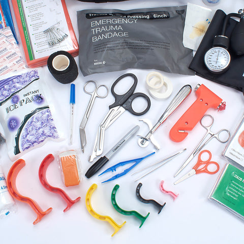 ASA Techmed Deluxe Medical First Aid Trauma Kit - ASA TECHMED