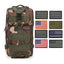 ASA Techmed Rucksack Military Tactical Molle Bag Backpack Waterproof Pouch + 8 U.S. Flag Patches for Outdoors, Hiking, Travel - ASA TECHMED