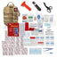 ASA Techmed - Surplus Style Provisions Military Rip - Away EMT First Aid Kit - IFAK Level 1 Army Medic - Ideal for Personal, EMT, Police and Firefighters - ASA TECHMED