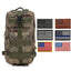 ASA Techmed Tactical Backpack with Waterproof Pouch + 6 Embroidered U.S. Flag Patches for Outdoors, Travel - ASA TECHMED