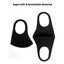 Black Face Mask Fashion Unisex Reusable Washable Cover Mask Men Women - ASA TECHMED