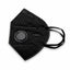 BLACK KN95 Protective Face Mask CE/ECM Certified | With Filter - 5 Pcs - ASA TECHMED