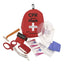 CPR Rescue Mask Pocket Resuscitator with One - Way Valve, Disposable Razor, EMT Shears, Tourniquet, Gloves and More - ASA TECHMED