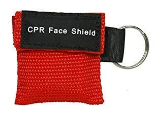 CPR Rescue Mask, Pocket Resuscitator with One Way Valve, Scissors, Tourniquet, Gloves, Wipes - ASA TECHMED