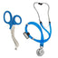 Dual - Head Sprague Stethoscope + Matching Trauma Shears in Assorted Colors - ASA TECHMED