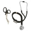 Dual - Head Sprague Stethoscope + Matching Trauma Shears in Assorted Colors - ASA TECHMED