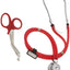 Dual - Head Sprague Stethoscope + Matching Trauma Shears in Assorted Colors - ASA TECHMED