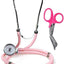 Dual - Head Sprague Stethoscope + Matching Trauma Shears in Assorted Colors - ASA TECHMED