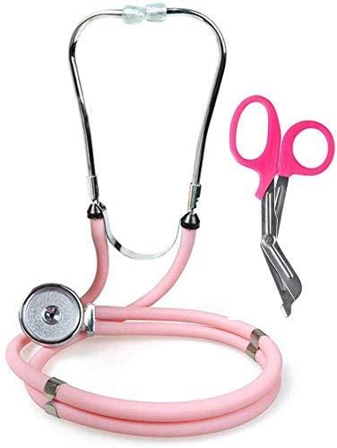 Dual - Head Sprague Stethoscope + Matching Trauma Shears in Assorted Colors - ASA TECHMED