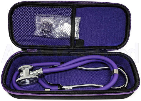 Dual Head Stethoscope with Matching Storage Case, EMT Shears and Pen Light - Assorted Colors - ASA TECHMED