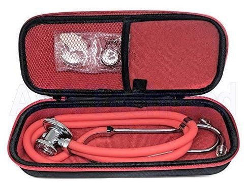 Dual Head Stethoscope with Matching Storage Case, EMT Shears and Pen Light - Assorted Colors - ASA TECHMED