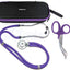 Dual Head Stethoscope with Matching Storage Case, EMT Shears and Pen Light - Assorted Colors - ASA TECHMED