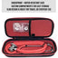 Dual Head Stethoscope with Matching Storage Case, EMT Shears and Pen Light - Assorted Colors - ASA TECHMED