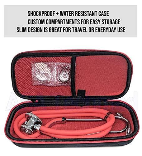 Dual Head Stethoscope with Matching Storage Case, EMT Shears and Pen Light - Assorted Colors - ASA TECHMED