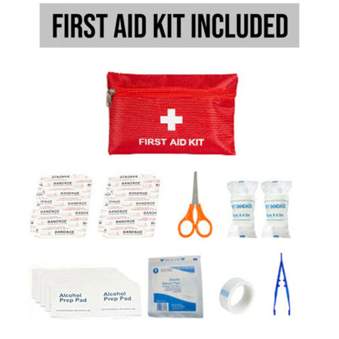 Emergency Survival Kit 50 Pc Survival Gear Tactical IFAK First Aid Kit - ASA TECHMED