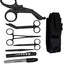 EMT/ First Responder Medical Tool Kit: Nylon Belt Pouch with EMT Shears, Bandage Scissors, Forceps, Hemostat, and More - Assorted Colors - ASA TECHMED