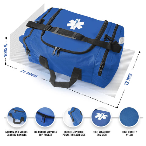 EMT First Responder Trauma Medical Bag Large & Durable | ASA TECHMED - ASA TECHMED