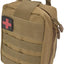 EMT Molle Pouch/ IFAK Pouch - Medical First Aid Kit Utility Pouch - ASA TECHMED