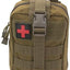 EMT Molle Pouch/ IFAK Pouch - Medical First Aid Kit Utility Pouch - ASA TECHMED