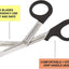 EMT Trauma Shears / Nurse Scissors, 7.5" - Assorted Colors - ASA TECHMED