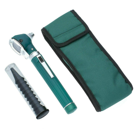 Fiber Optic Mini Pocket Otoscope in Matching Color Case and Extra Bulbs - Assorted Colors - ASA TECHMED