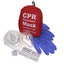 First Aid CPR Rescue Mask for Adult, Child, Infant Pocket Resuscitator, — with Case, Gloves, Alcohol Prep Pads, One Way Valve CPR Face Shield Kit - ASA TECHMED