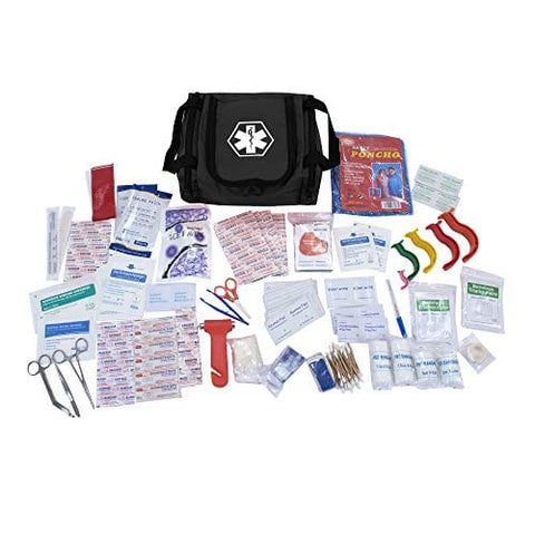 Fully Stocked Emergency Survival First Aid Kit - Assorted Colors - ASA TECHMED