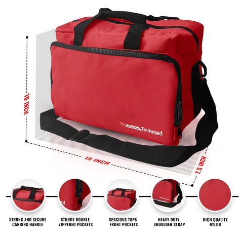 Heavy Duty Medical Nurse Bag - Essential for Medical Professionals - ASA TECHMED