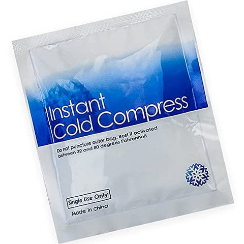 Instant Cold Pack, Disposable Cold Compress, Therapy for Injuries, Swelling, Inflammation - ASA TECHMED
