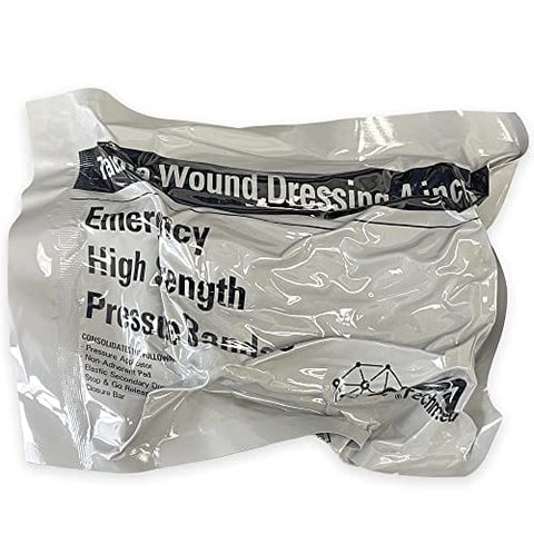 Israeli Emergency Bandage 4 & 6 Inch, Stop The Bleed Control EMS Medical Trauma Compression Bandage for First Aid Dressing - ASA TECHMED