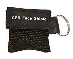 Keychain CPR Masks with One - Way Valve (50 - Pack) - Assorted Colors - ASA TECHMED