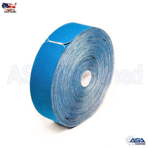 Kinesiology Tape Jumbo Rolls with 150 Pre - Cut 10" Strips - Assorted Colors - ASA TECHMED