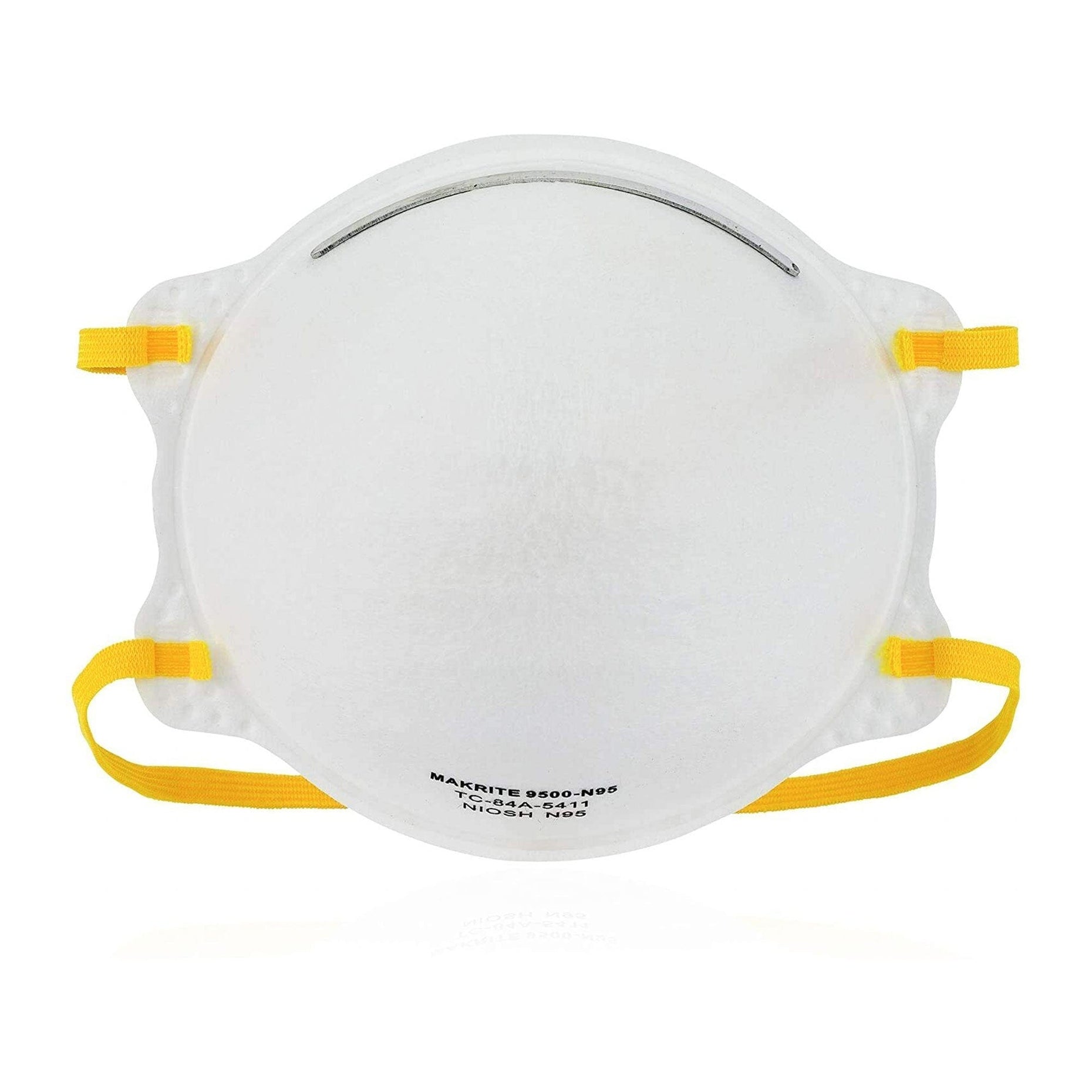 Makrite 9500-N95 NIOSH CDC Surgical Medical N95 Face Mask Respirator ...