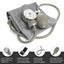 Manual Blood Pressure Monitor - Aneroid Sphygmomanometer Blood Pressure Cuff arm for Nurses Universal - ASA TECHMED