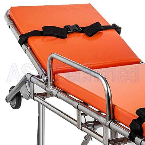 Medical Hospital Gurney / Stretcher for Ambulance/ Hospital with Automatic Loading/ Folding for Patient Transfer - ASA TECHMED