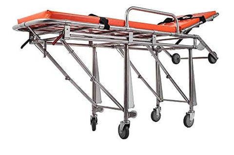 Medical Hospital Gurney / Stretcher for Ambulance/ Hospital with Automatic Loading/ Folding for Patient Transfer - ASA TECHMED